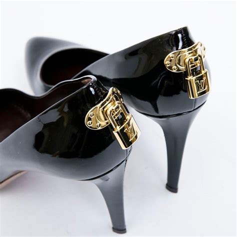 louis vuitton black high heels|Louis Vuitton heels for sale.